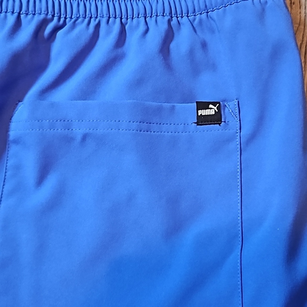 Puma Men's XXL Drawsting Blue Athletic Shorts Brand New With Tags - Picture 6 of 6